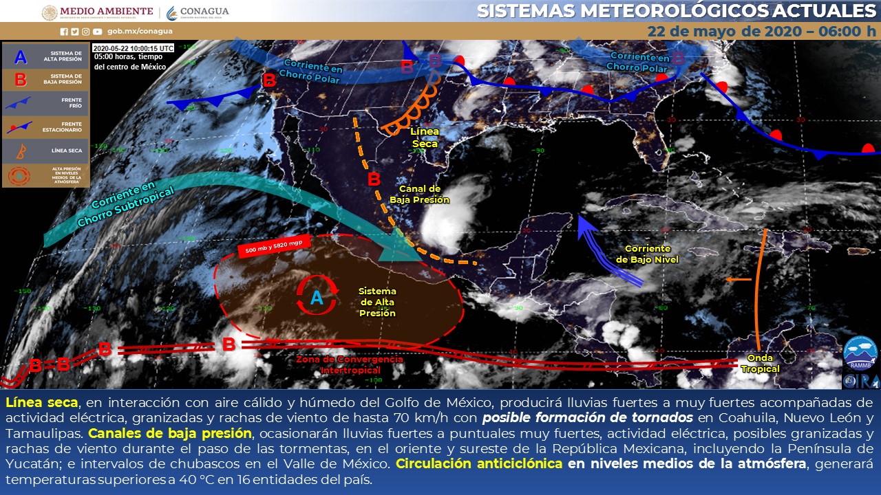 Pronostican tiempo mayormente estable durante el fin de semana en Morelos