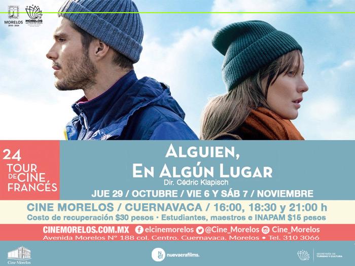 Será Cine Morelos sede del tour de cine francés