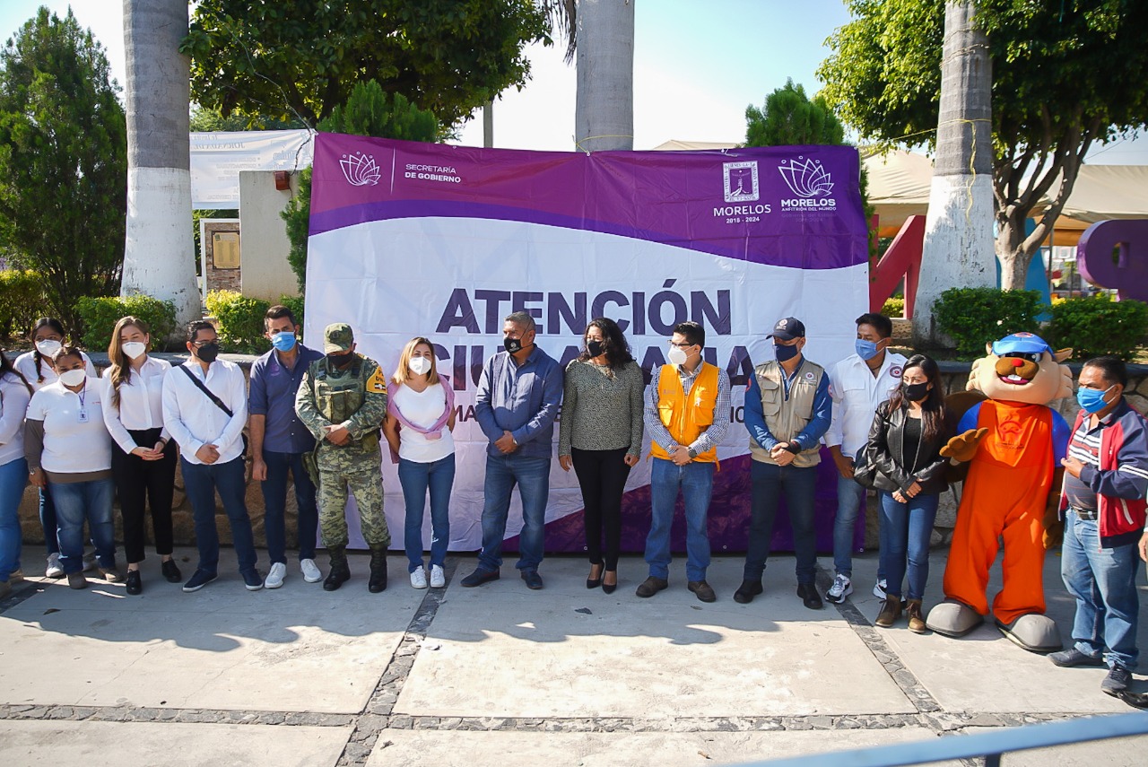 Arranca dirección de Dirección General de Atención Ciudadana de información Covid-19 en Tlaltizapán