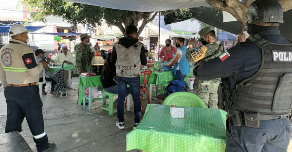 Convoy contra el COVID19 en Morelos acude a Tlaltizapán a insistir en medidas sanitarias