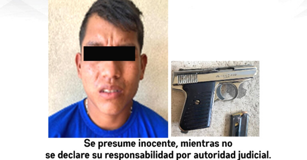 Lo acusa la policía de viajar a toda velocidad en auto con una arma en Tepoztlán
