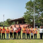 Entrega Gabriel Moreno la Unidad Deportiva de Huatecalco